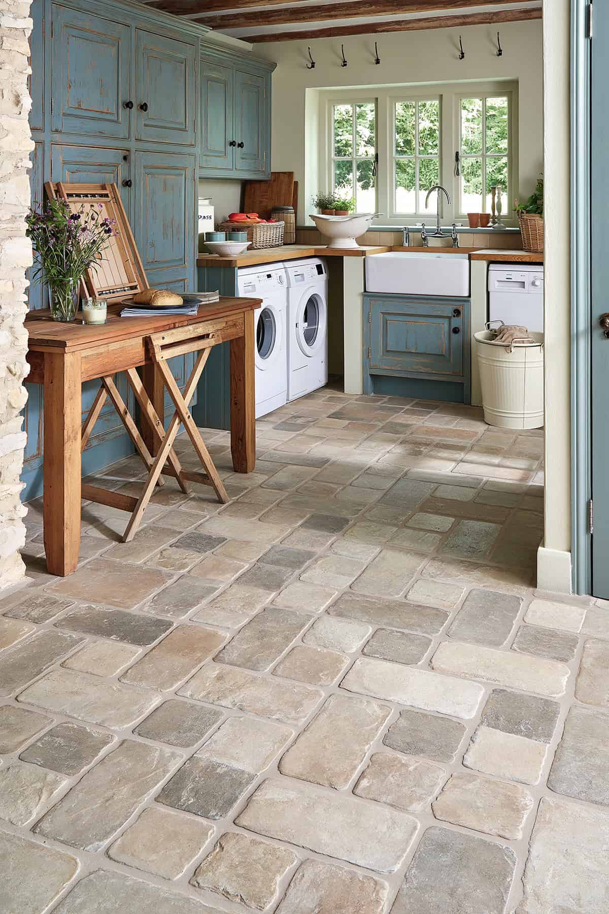 Porcelain Cobblestone Flooring