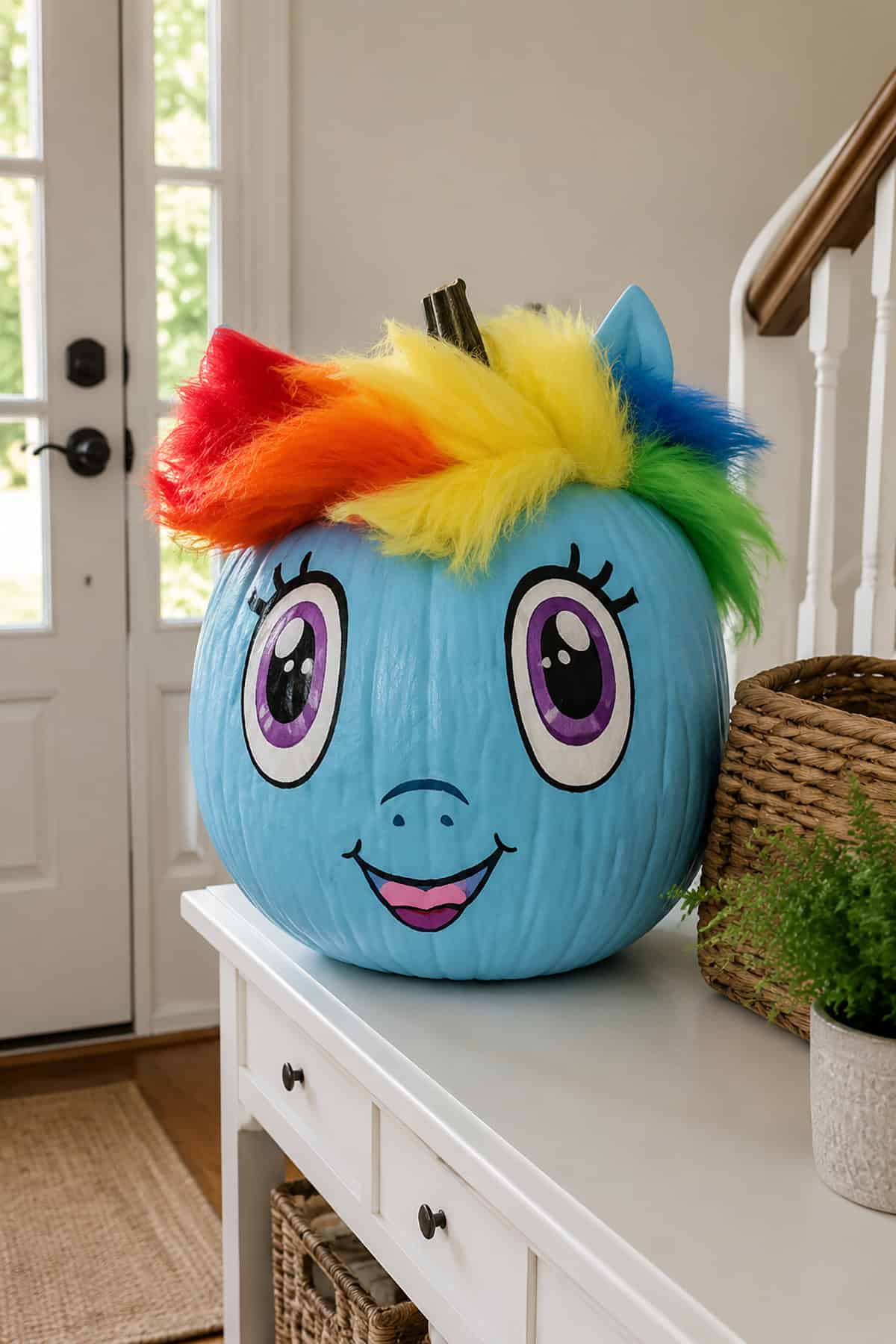 Rainbow Dash Pumpkin