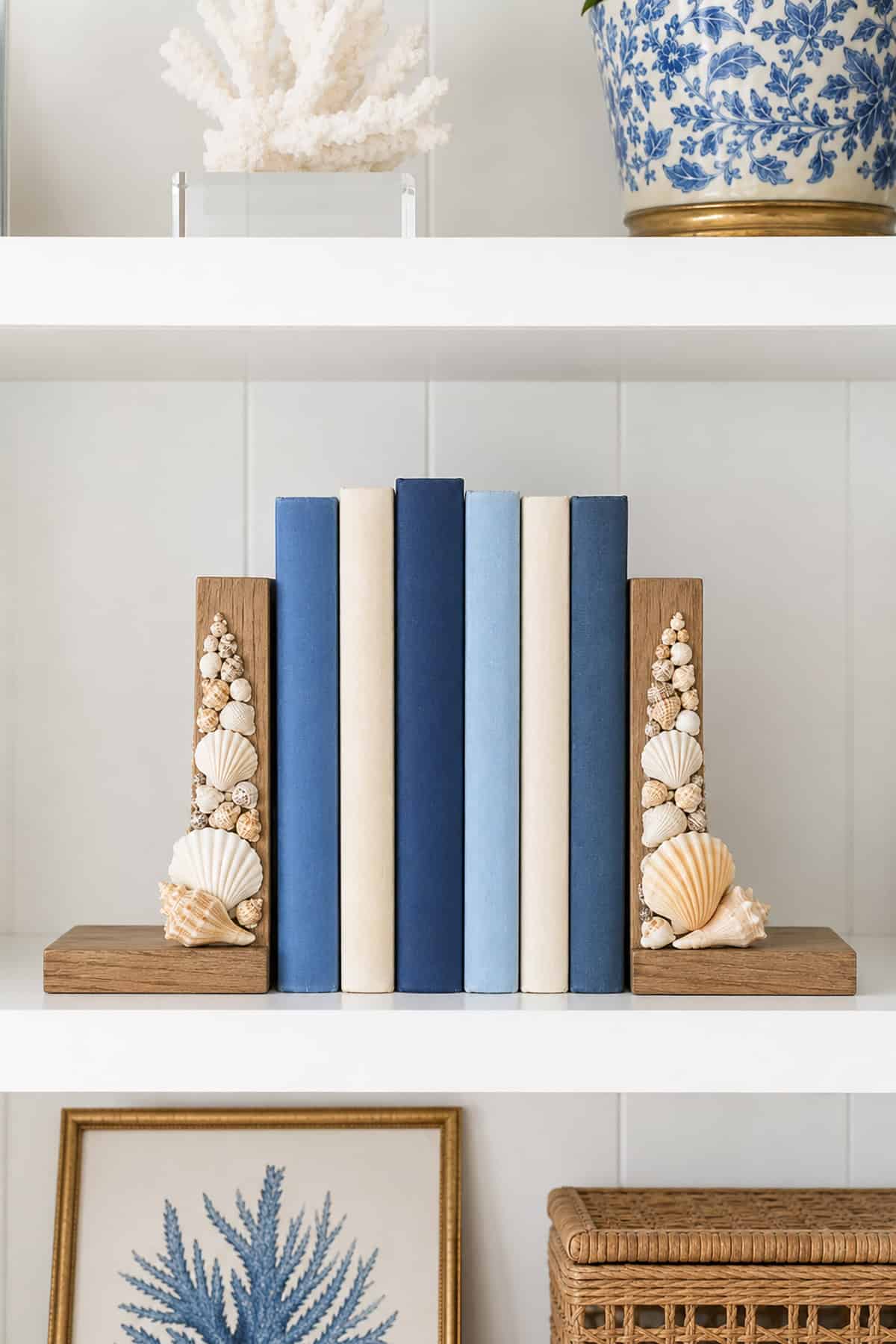 Seashell Bookends