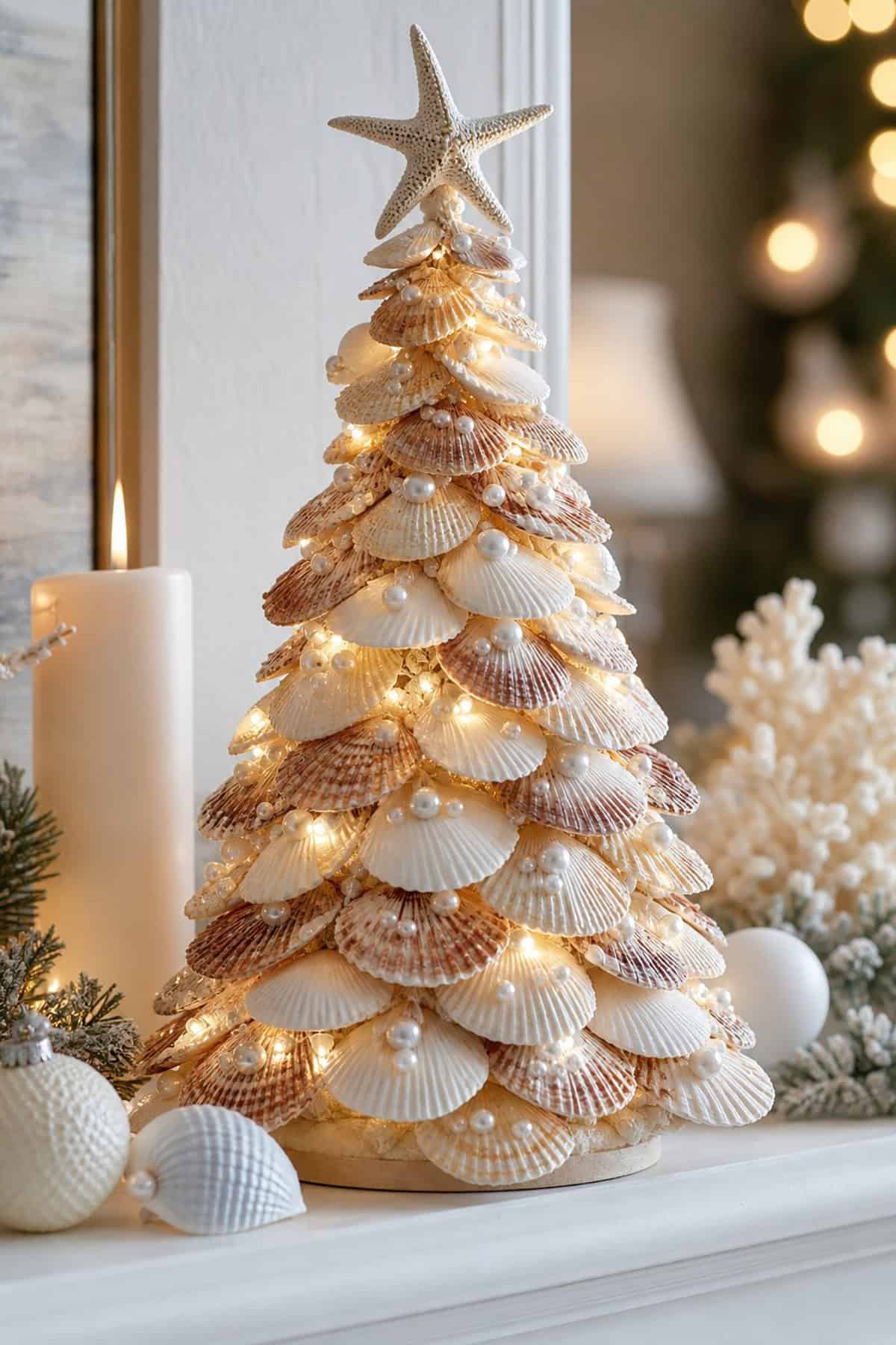 Seashell Christmas Tree