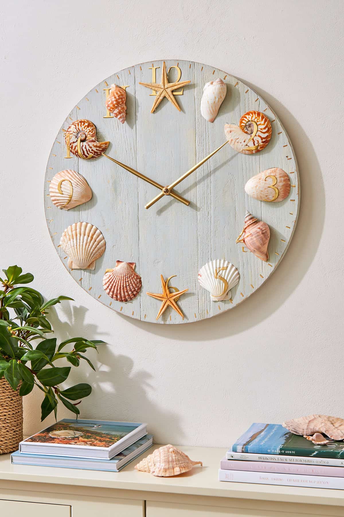 Seashell Clock