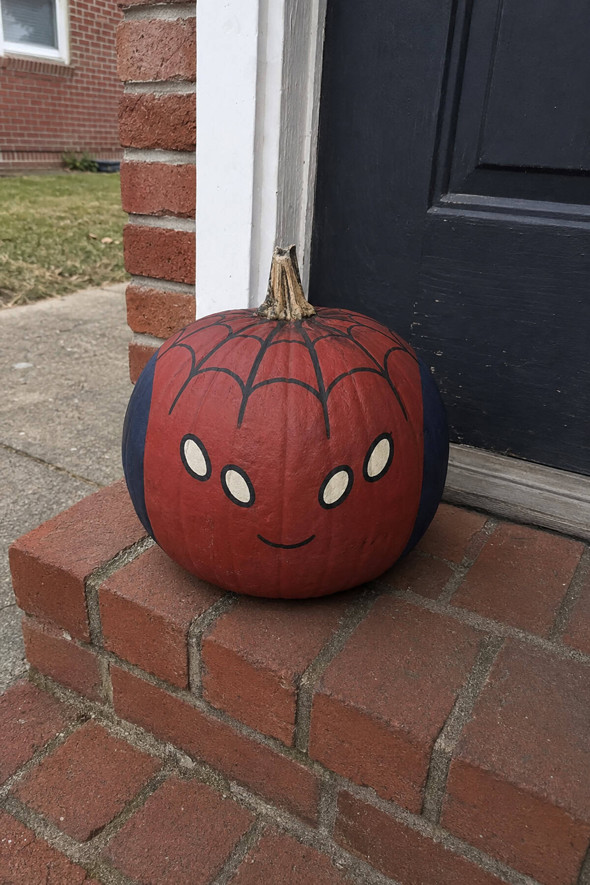 Spiderman Pumpkin