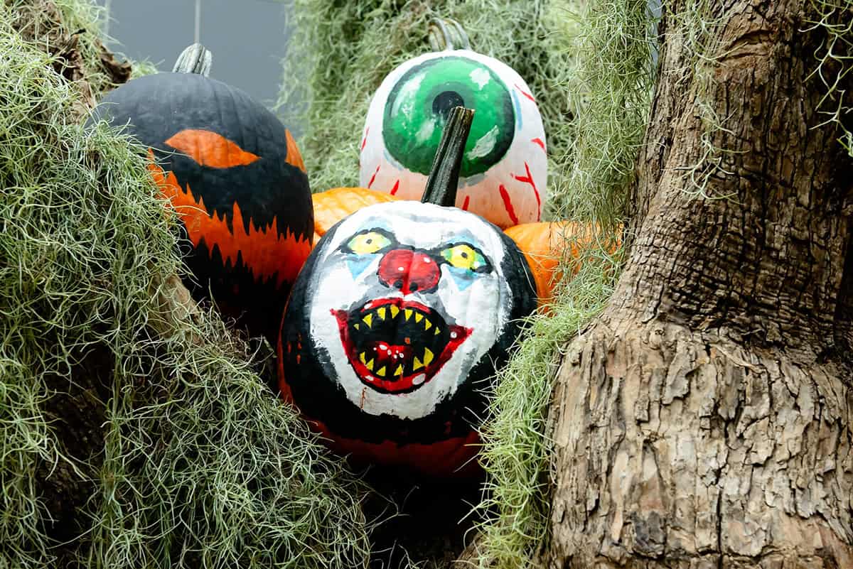 Terrifying Clown Pumpkin