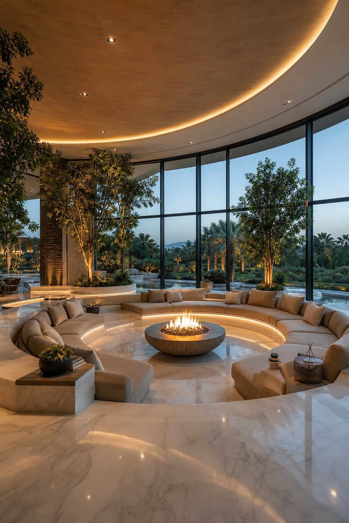 Ultimate Luxury Conversation Pit