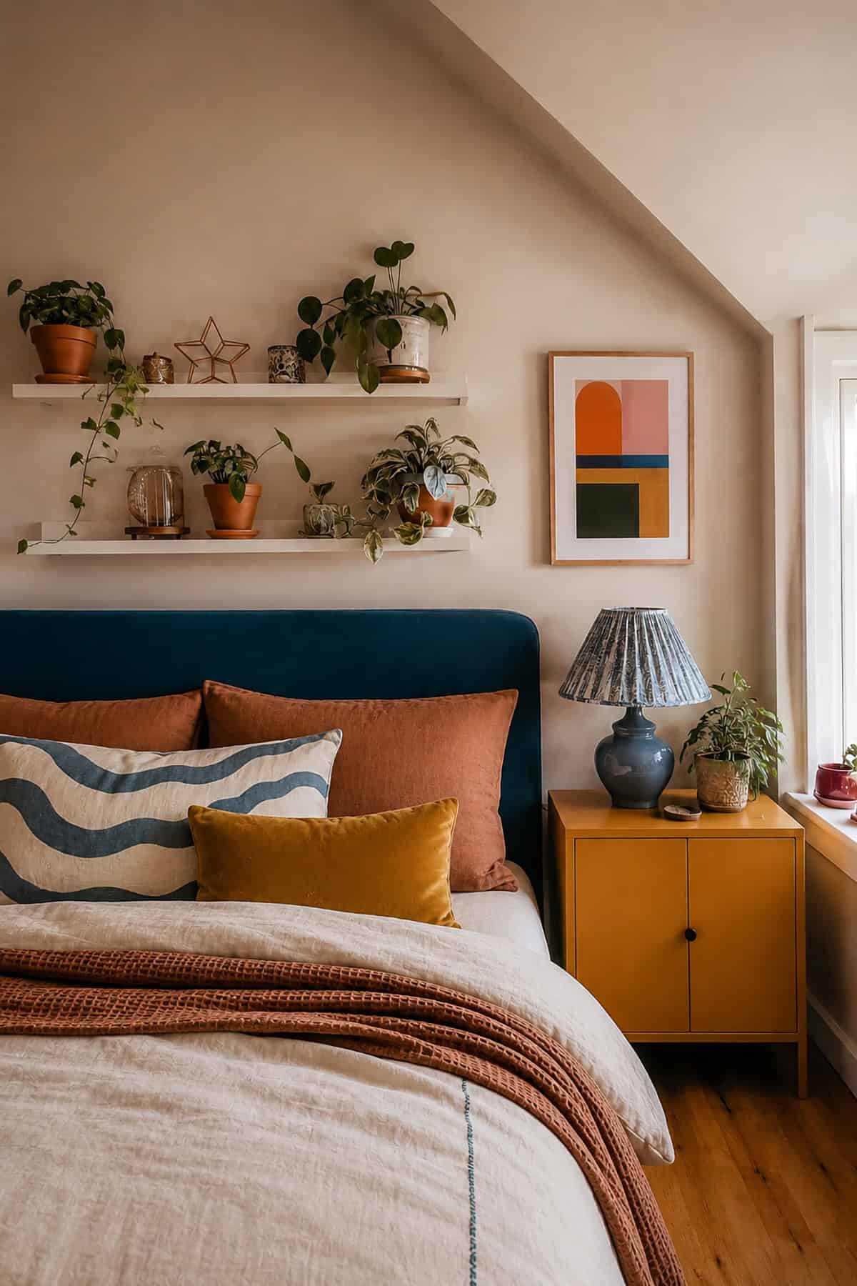 Bold Color Bedroom