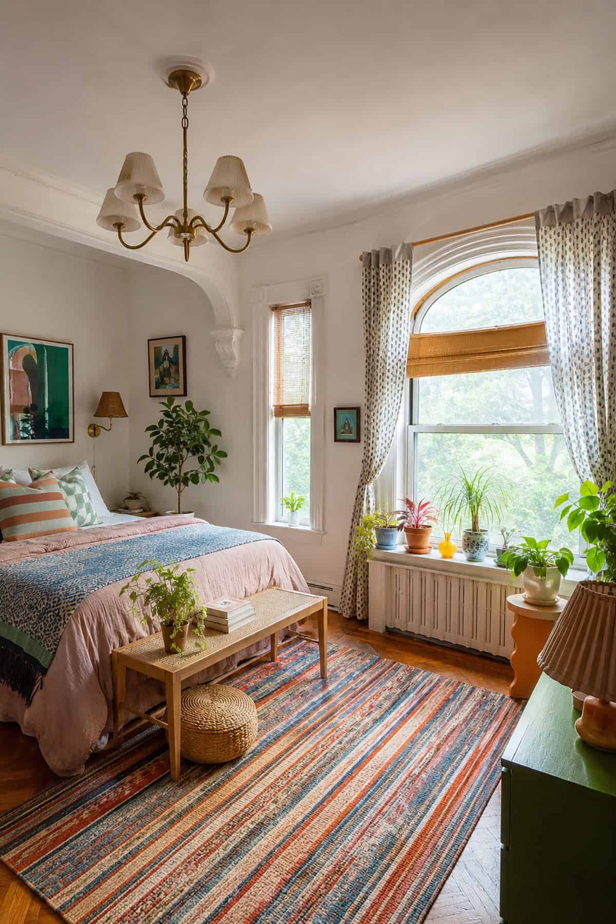 Colorful Eclectic Bedroom