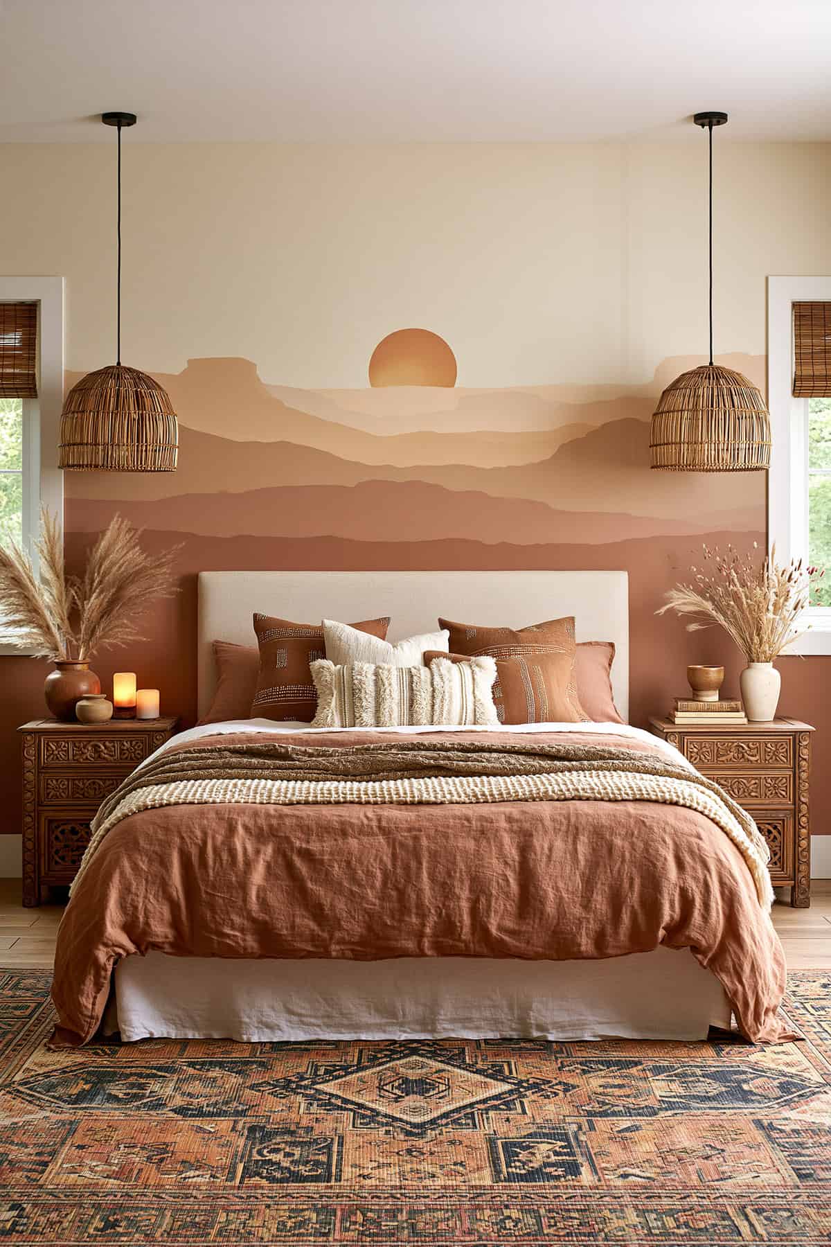 Desert Landscape Mural