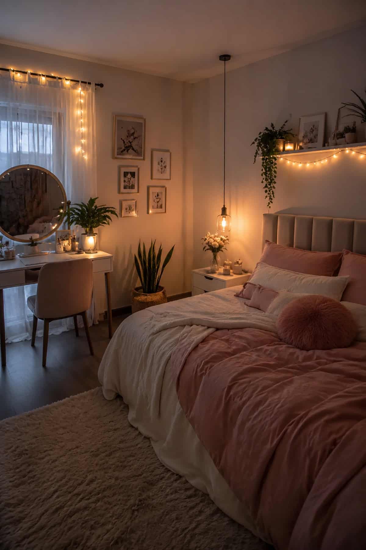 Dreamy Bedroom Lighting