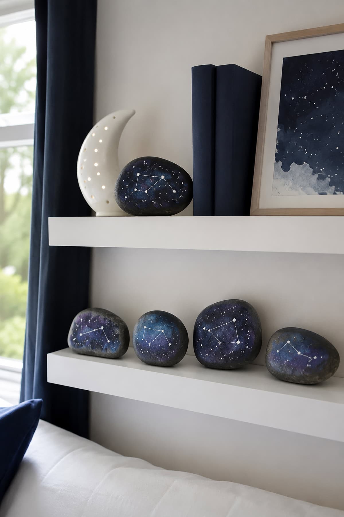 Galaxy and Constellation Stones