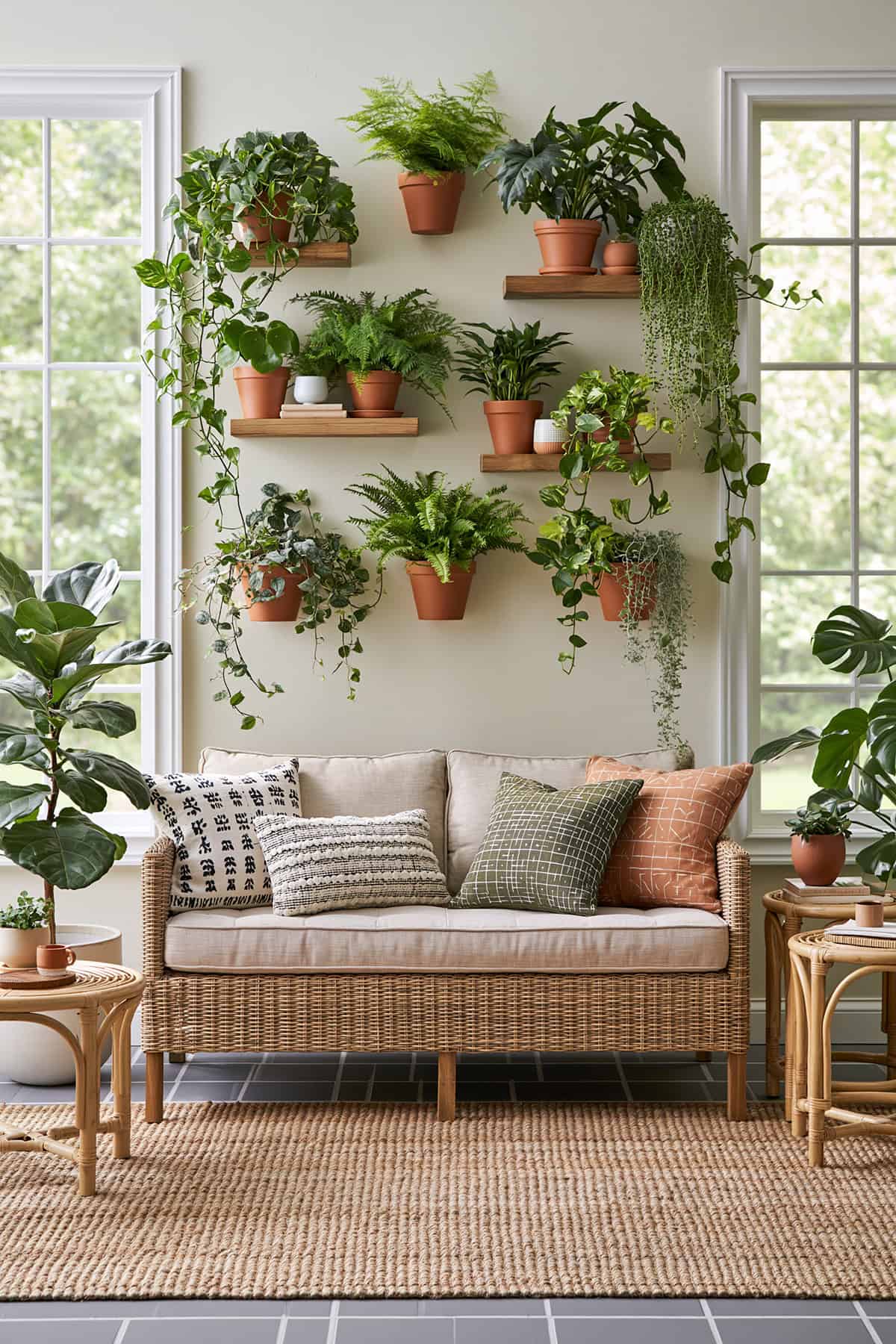 Living Plant Accent Wall