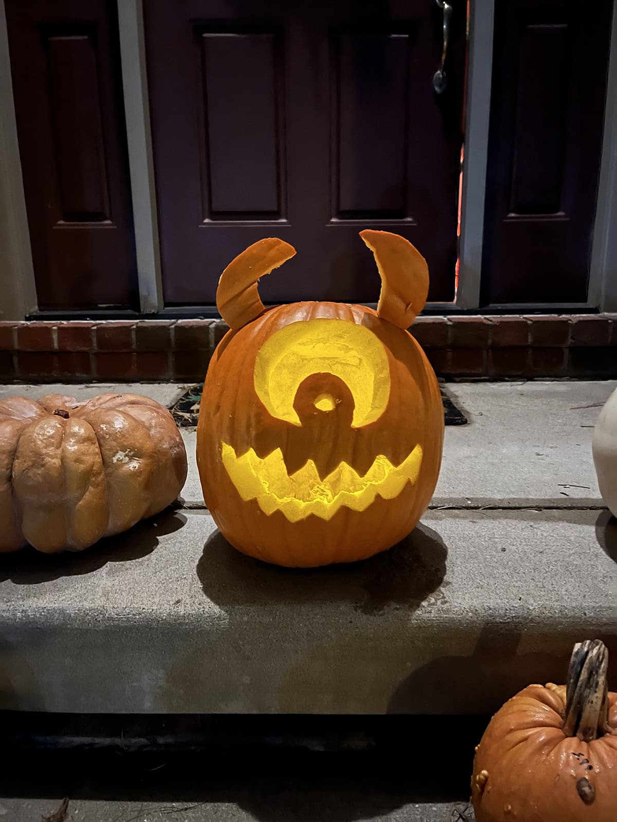 One Eyed Monster Jack O’ Lantern