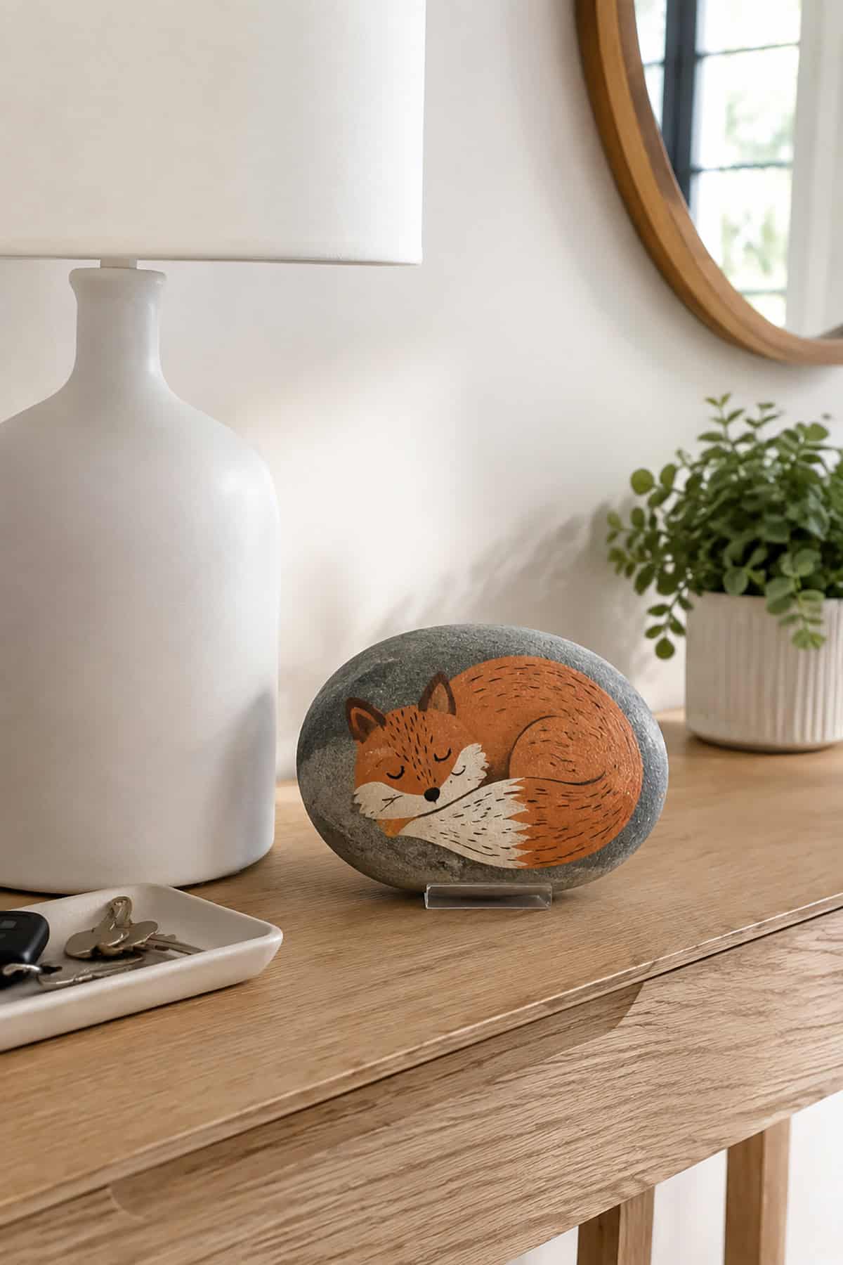 Sleeping Woodland Fox