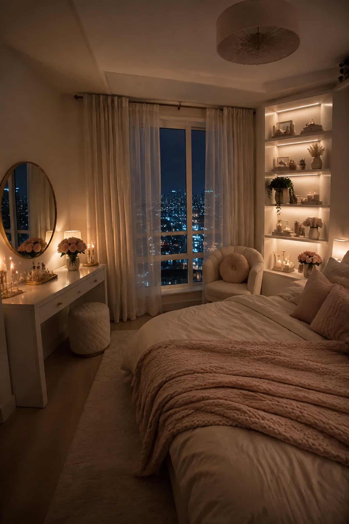 Soft Glam Bedroom Retreat