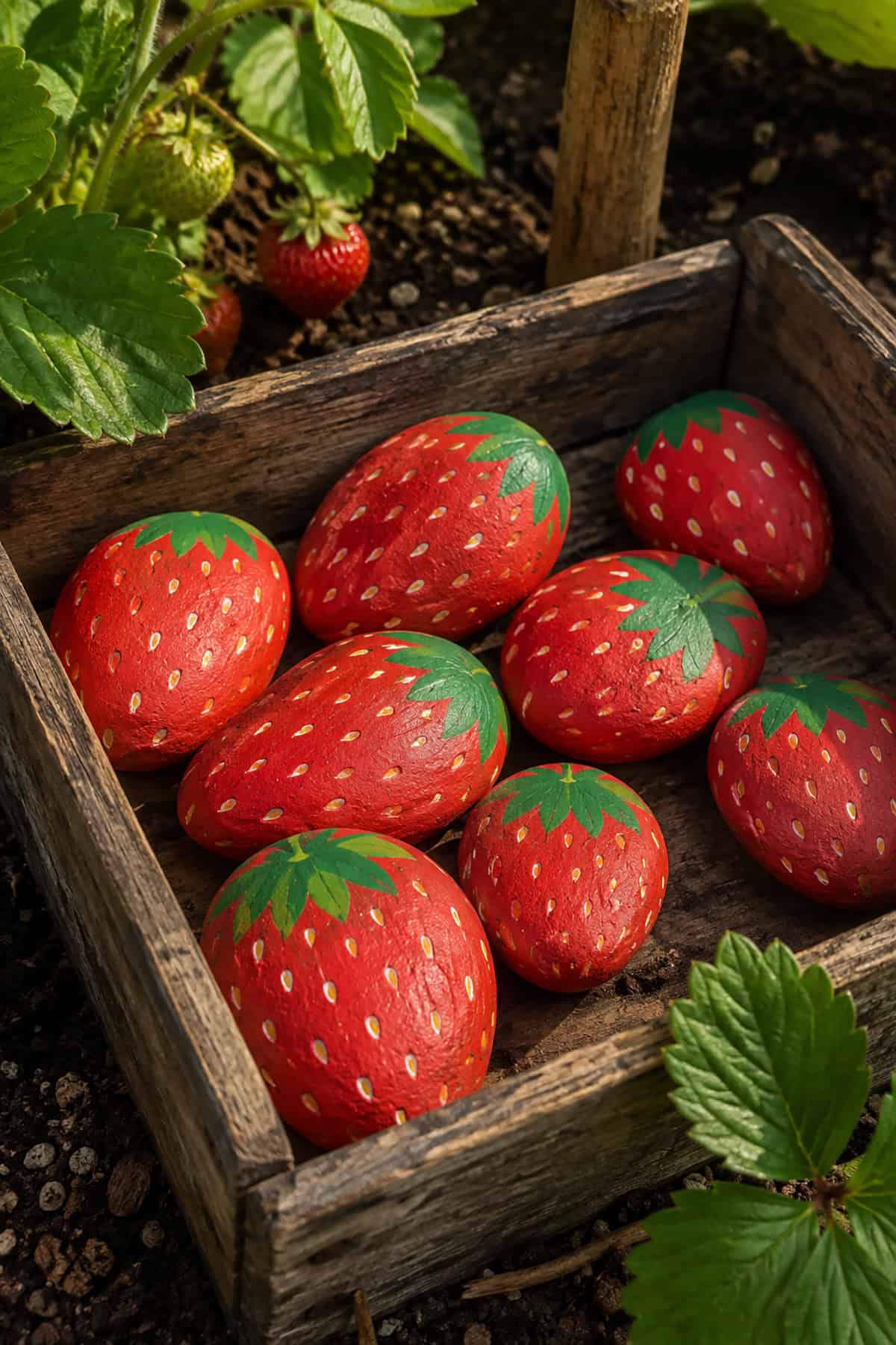 Strawberry Garden Rocks