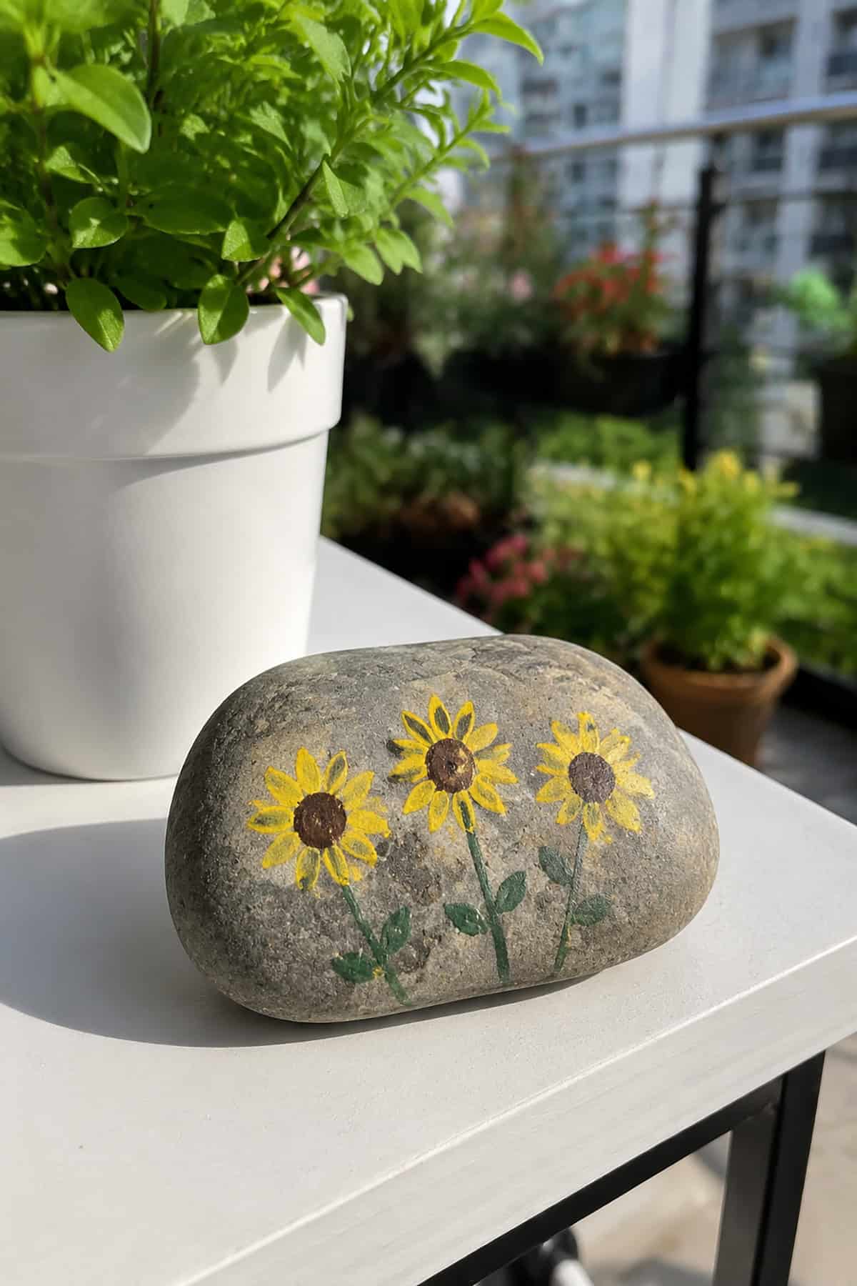 Sunflower Field Stone