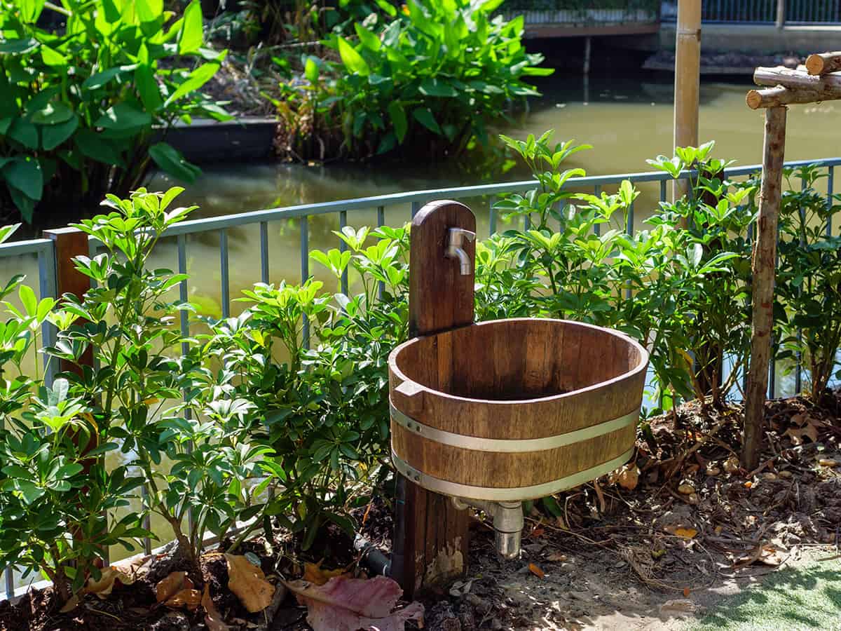Timber Tub Sink