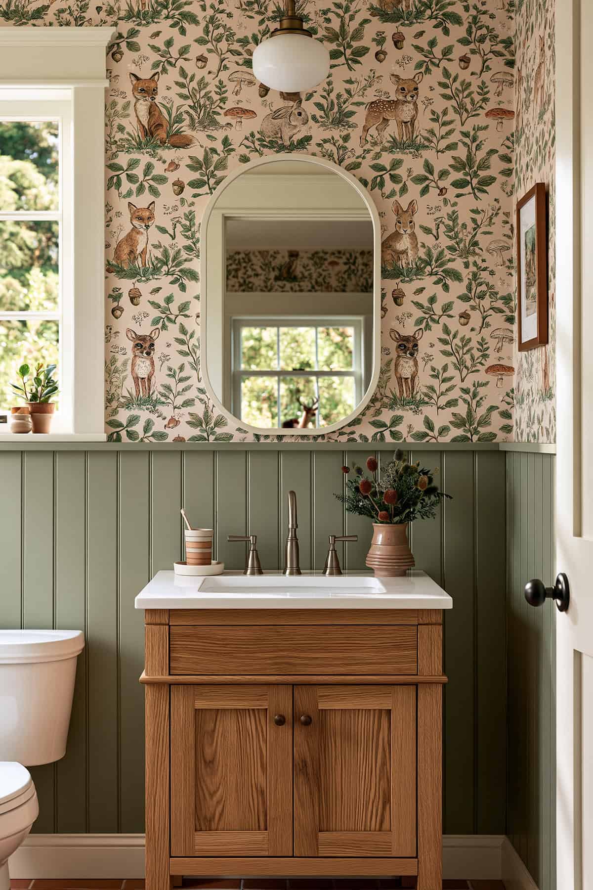 Woodland Animal Bathroom