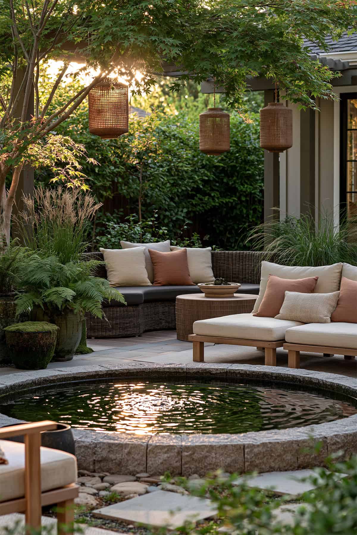 Water at the Center of the Garden