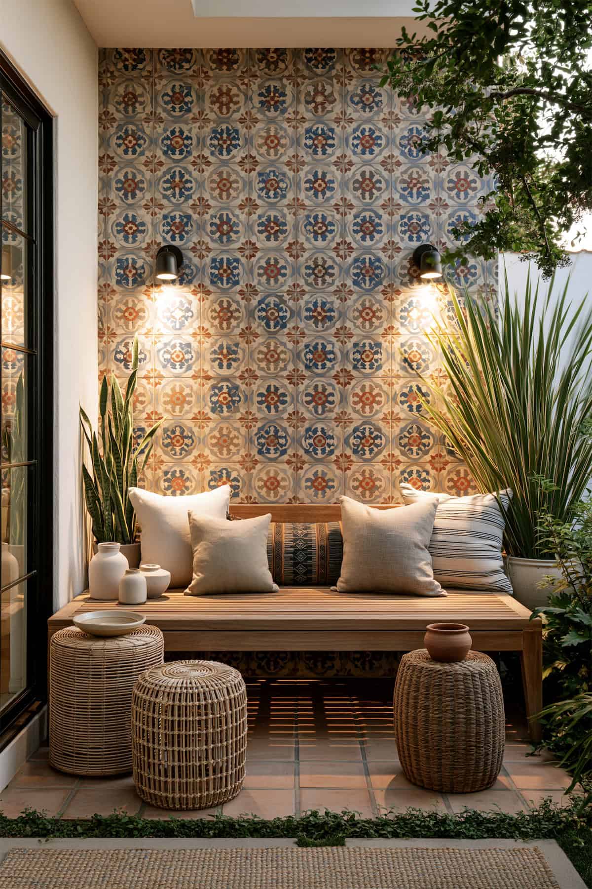Pattern Takes Over One Wall