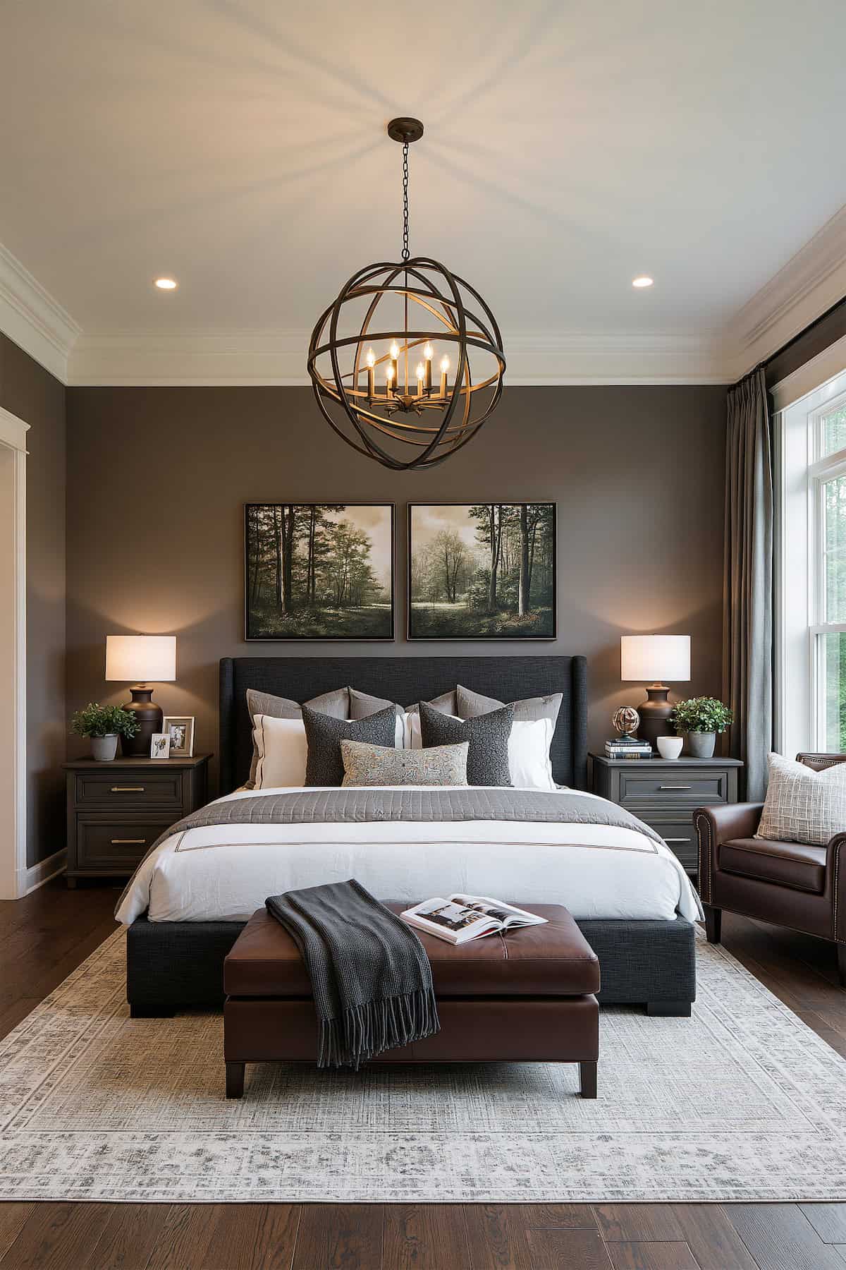 Let a Bronze Orb Define the Room