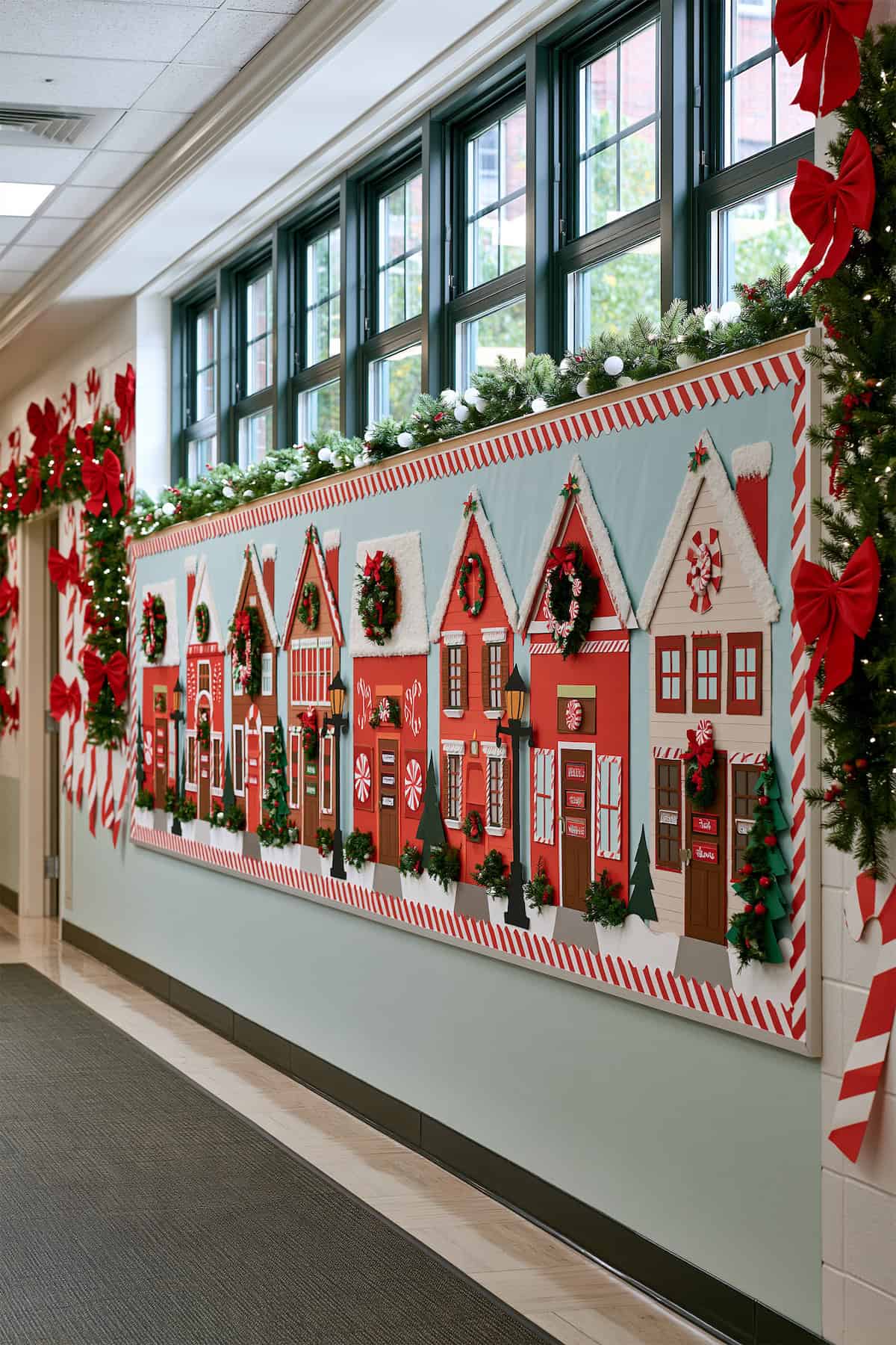Candy Cane Lane Christmas Board