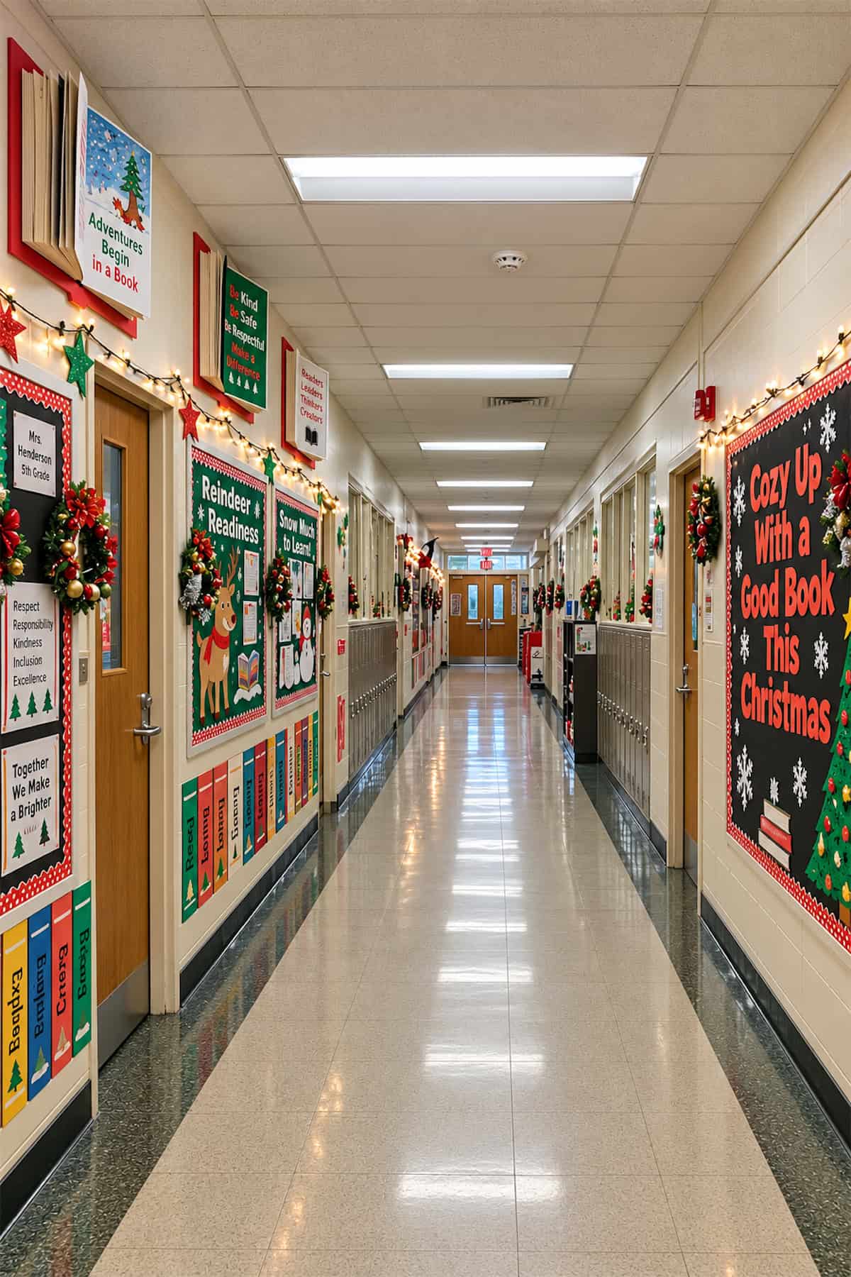 Christmas Books Down the Hall