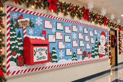 Letters to Santa Christmas Board
