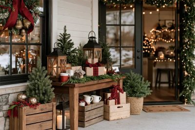 Christmas Front Porch Decor Ideas