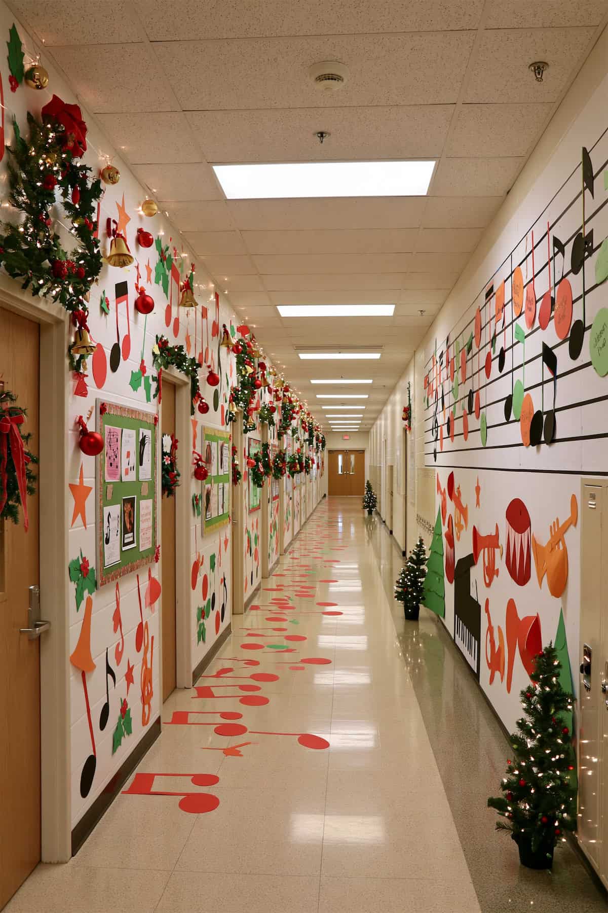 Christmas Music Along the Hall