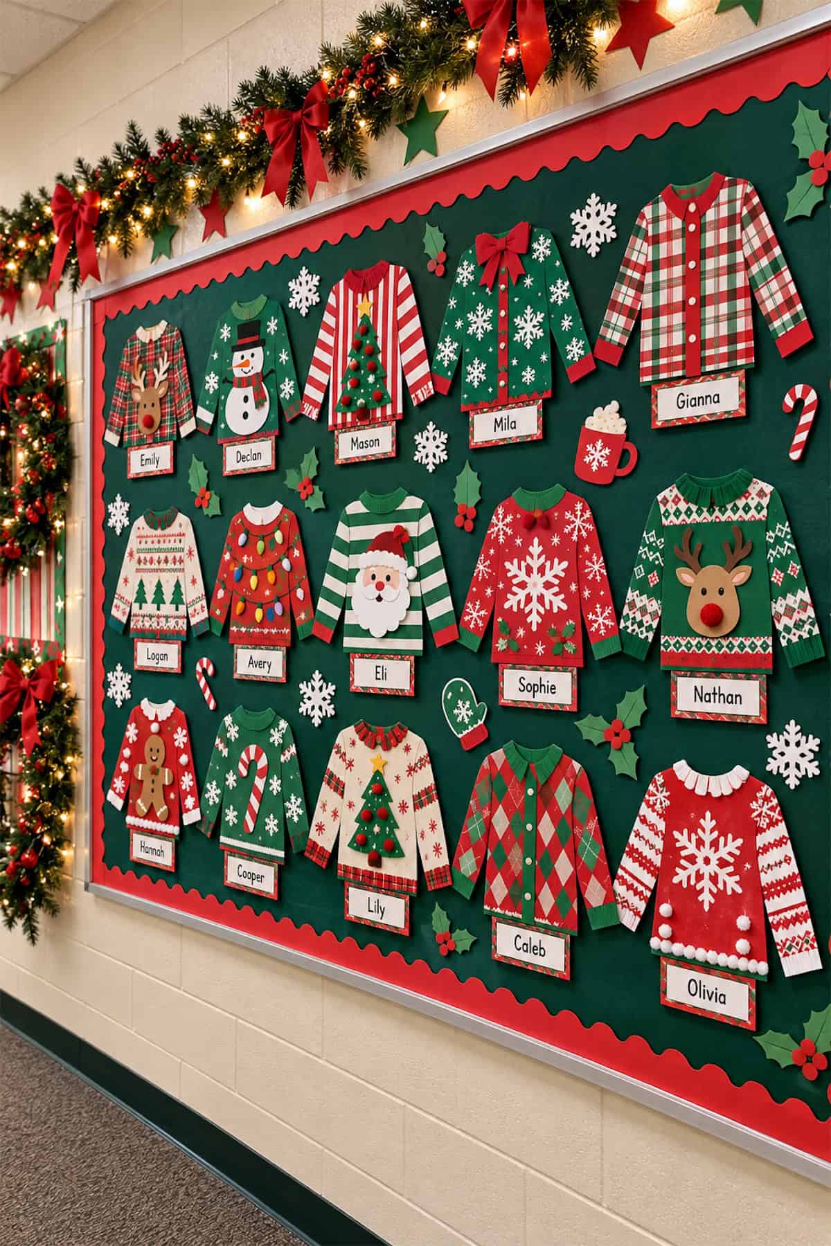 Christmas Sweater Parade Board