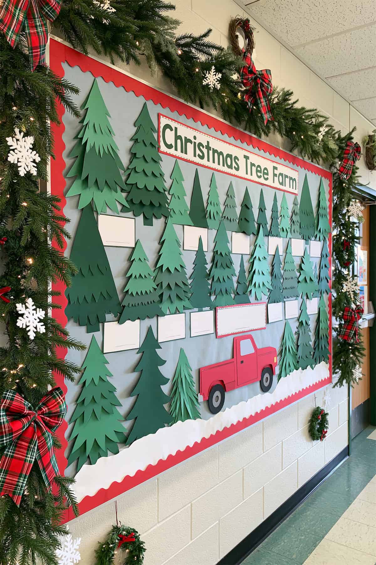 At the Christmas Tree Farm Board