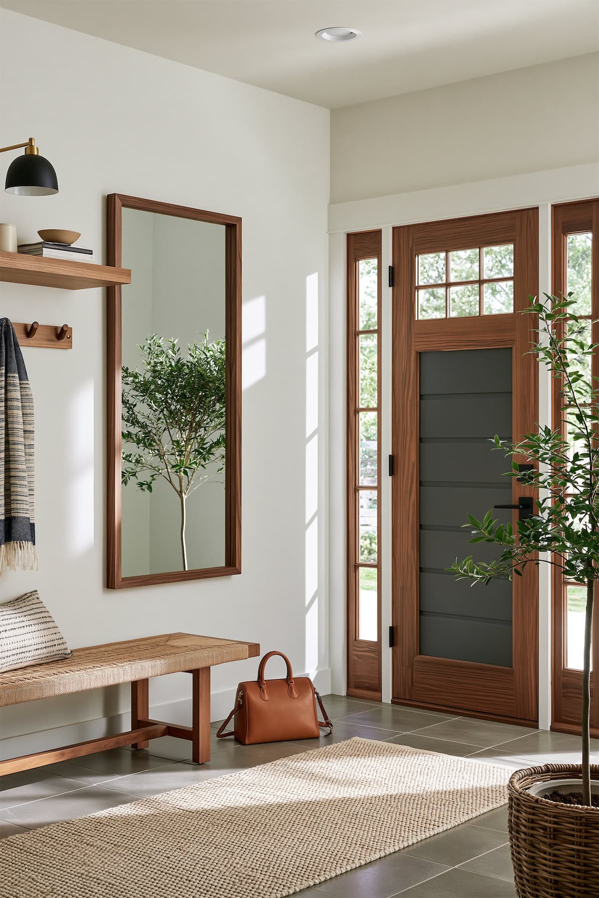 Door-Side Full-Length Mirror