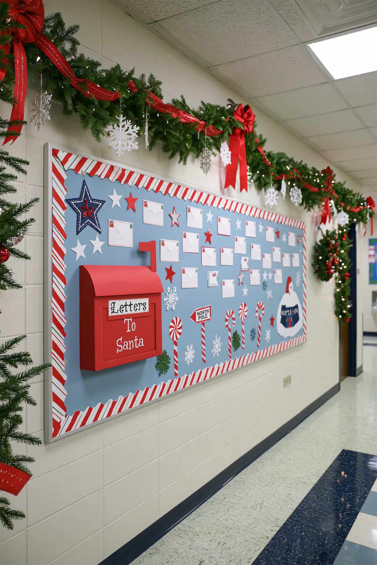 Letters to Santa Mailbox Board