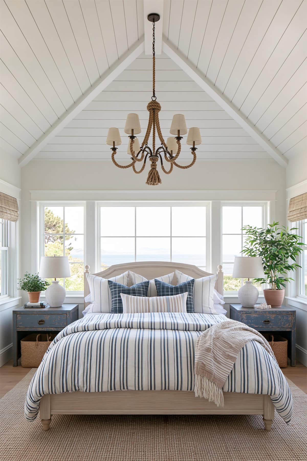 Coastal Style Wrapped in Rope