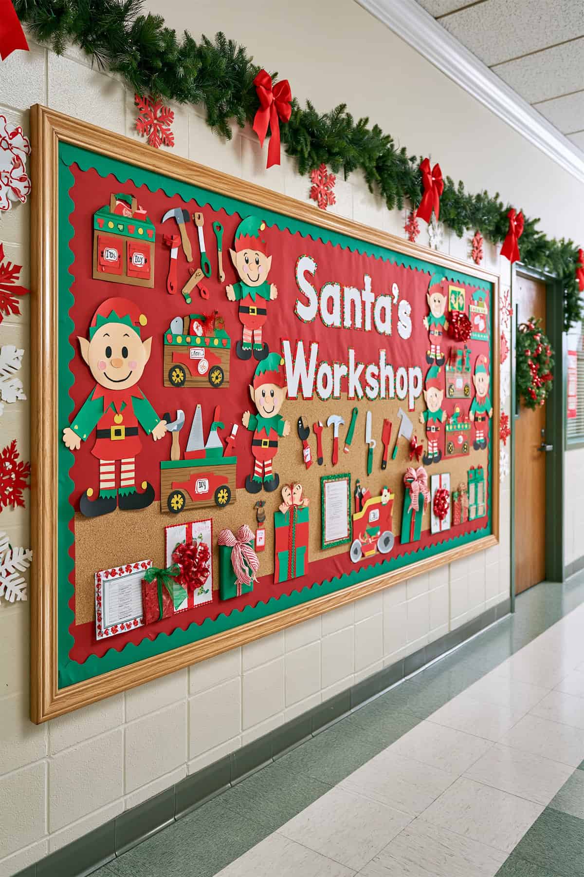 Santa’s Elf Toy Factory Board