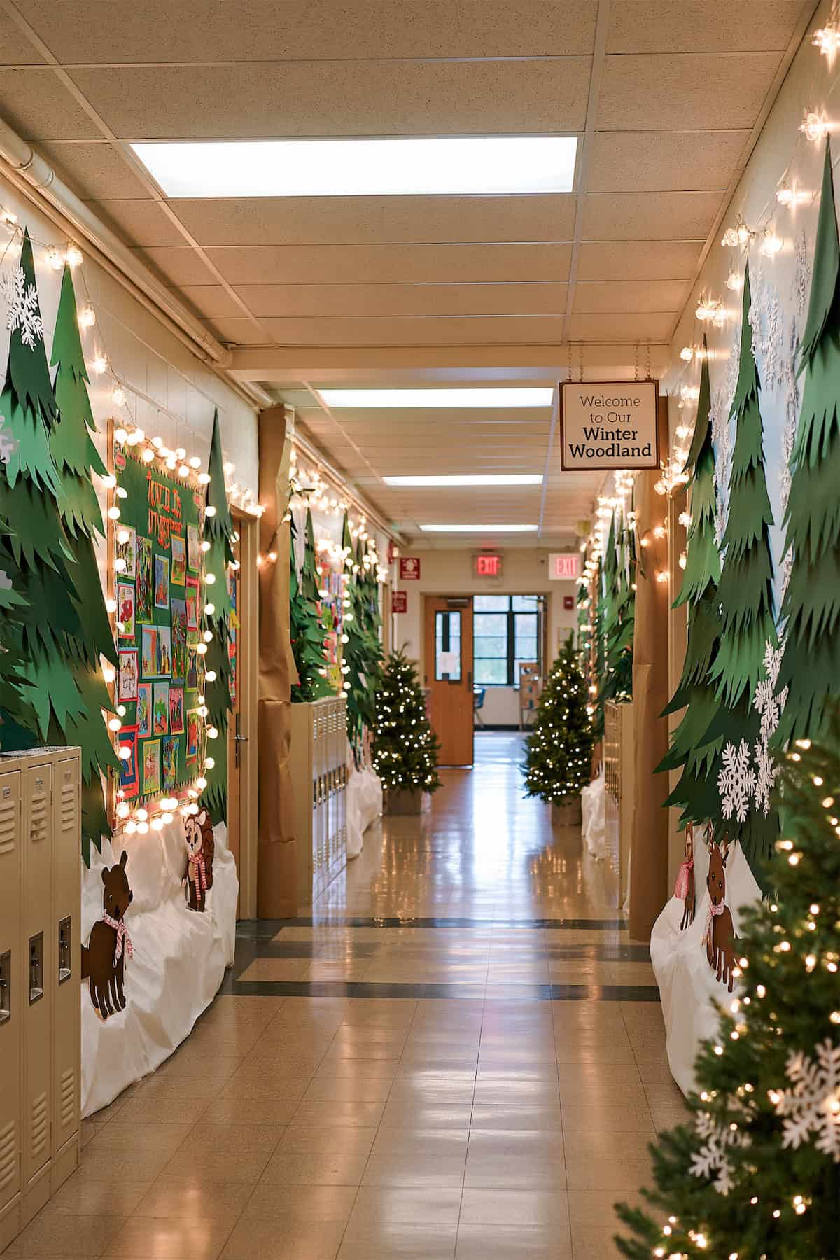 A Winter Woodland Christmas Hall