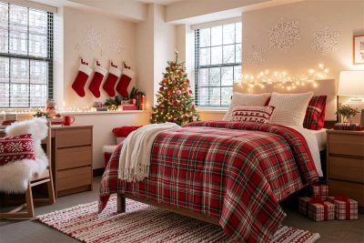 Christmas Decor Ideas for Dorm Rooms