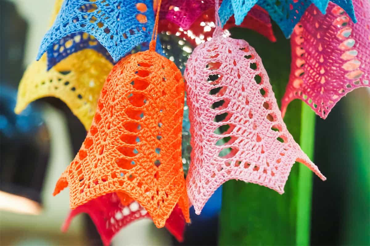 Open-Lace Bell Baubles