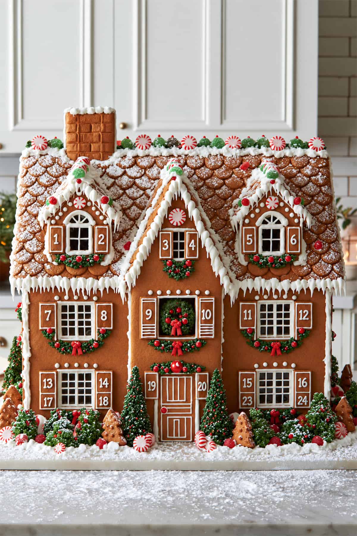 Gingerbread House Advent Calendar