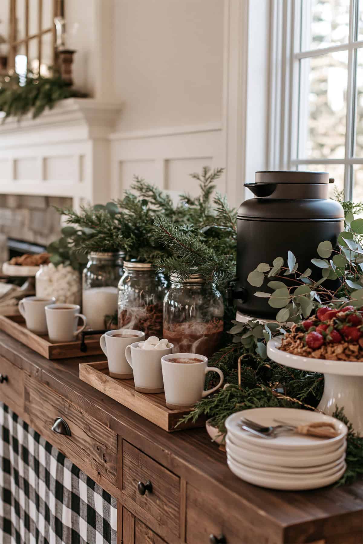 Fresh Greenery Around the Cocoa Bar
