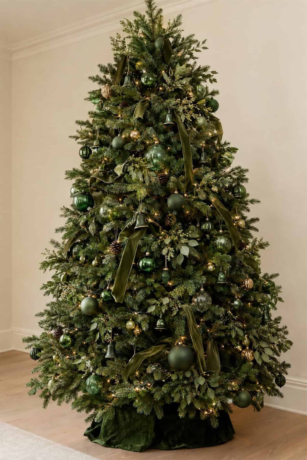 Emerald From Crown to Base of the Christmas Tree