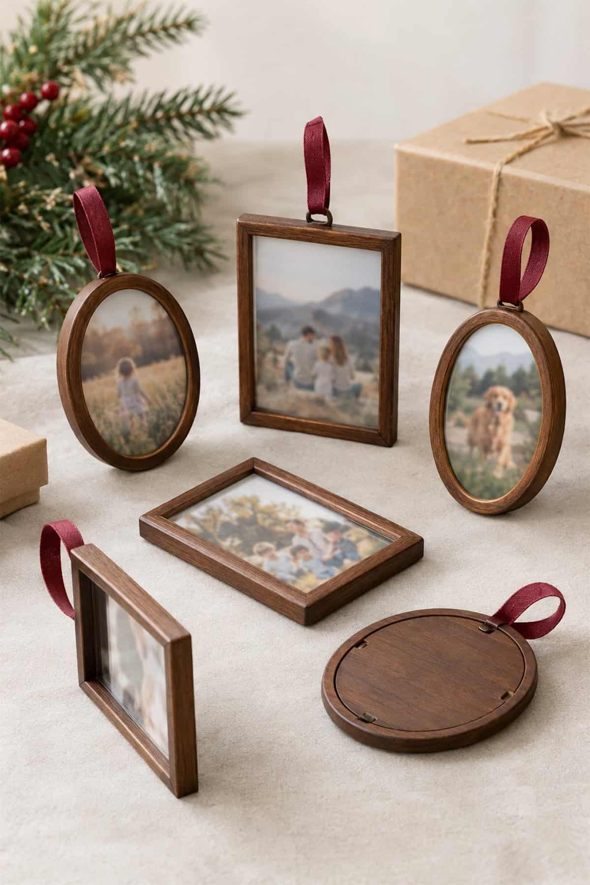 keepsake photo frame ornaments