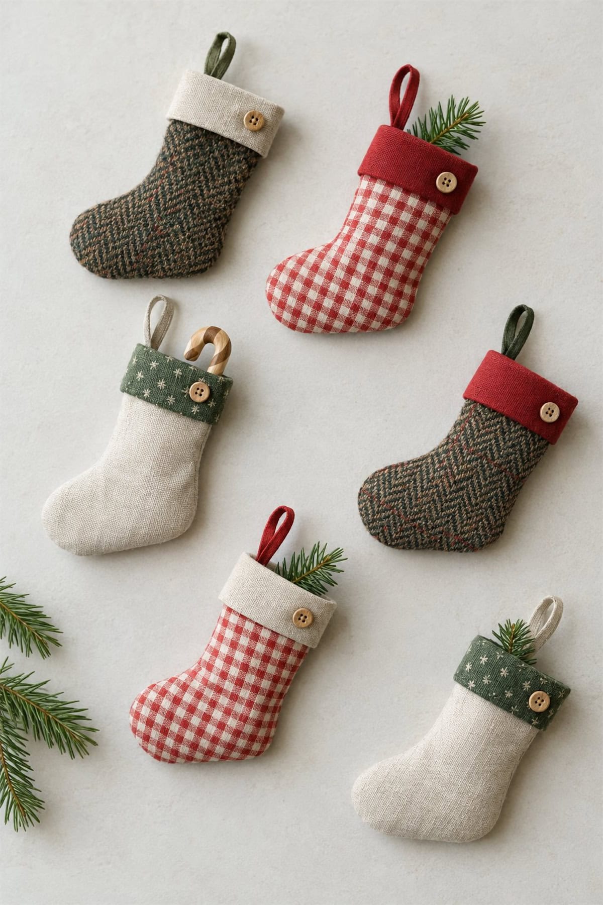 miniature christmas stockings