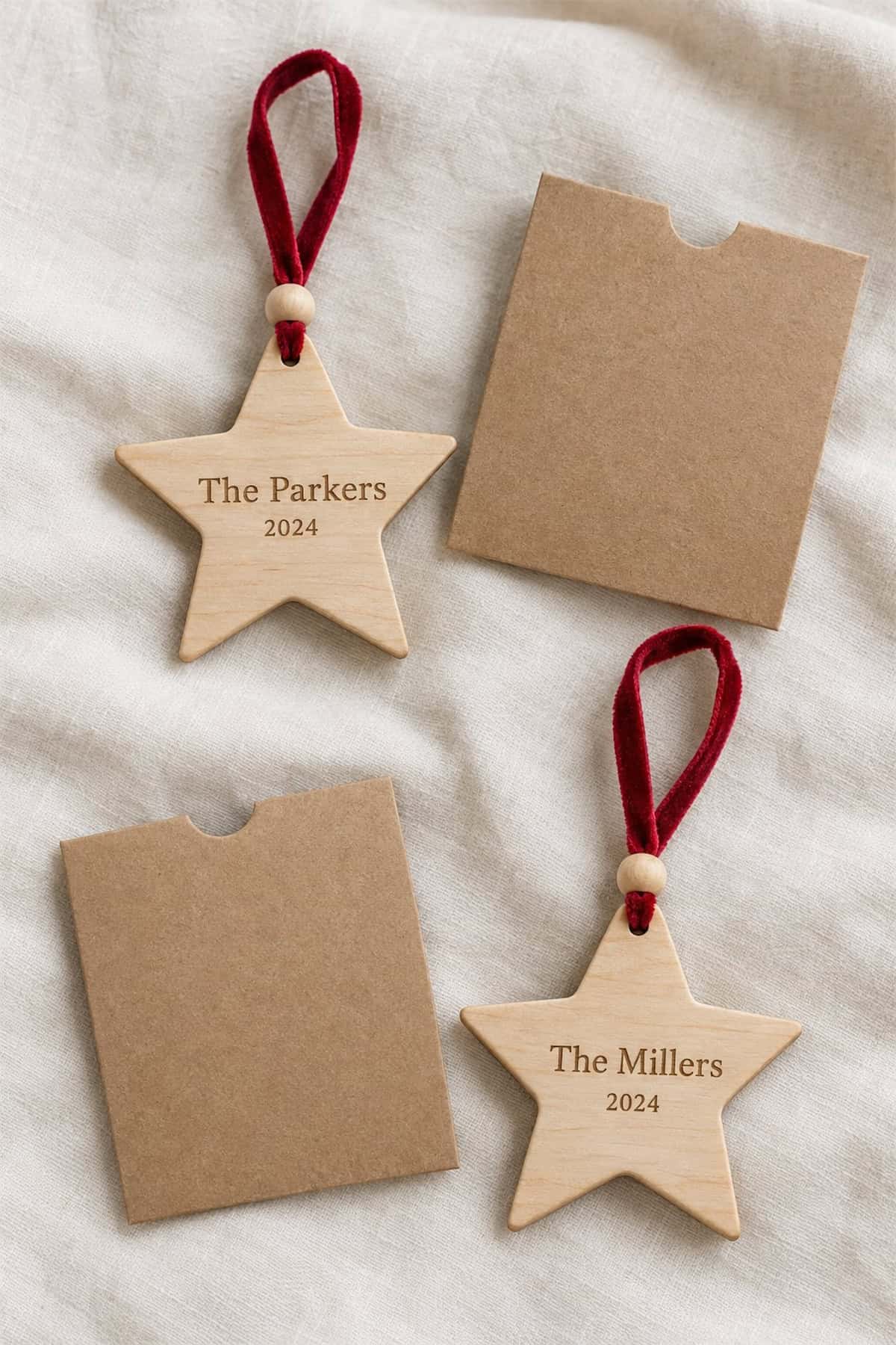personalized family name stars