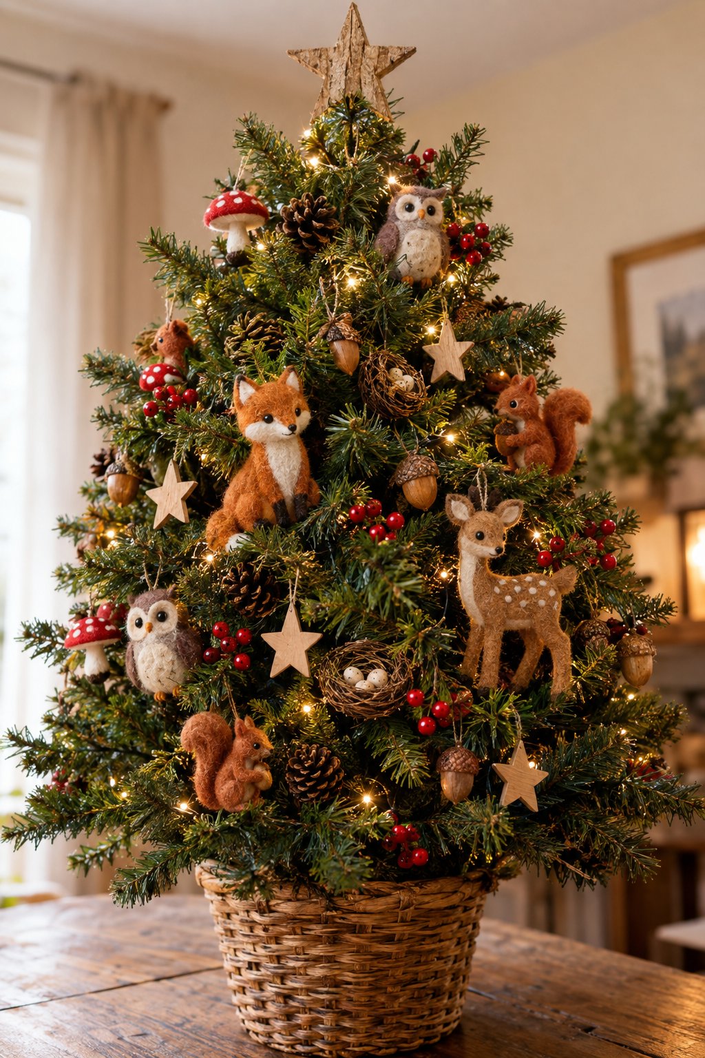 Forest Friends for the Tabletop Tree