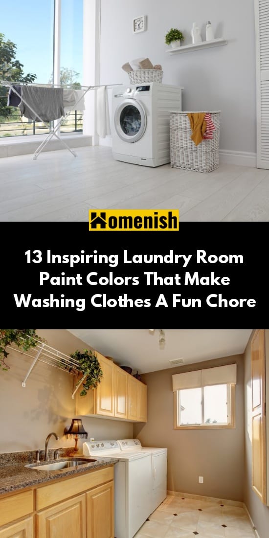 13 Inspiring Laundry Room Paint Colors That Make Washing Clothes A Fun Chore