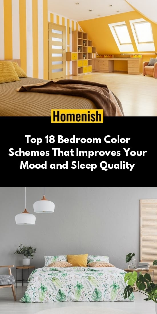 Top 18 Bedroom Color Schemes That Improves Your Mood and Sleep Quality